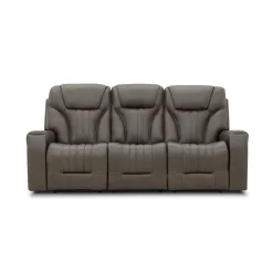 Clark Zero-G Home Theater Leather Sofa