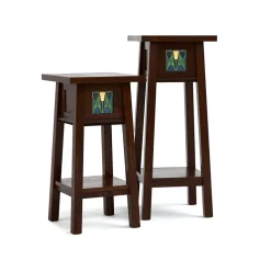 Collectors Edition - 125th Anniversary Floral Tile Plant Stand