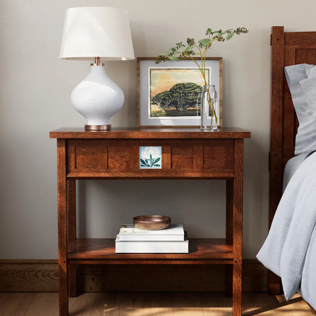 Collectors Edition - 125th Anniversary Floral Tile Console Table