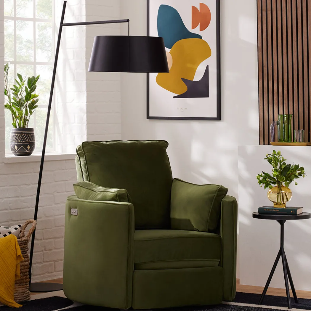 Corey Power Swivel Recliner