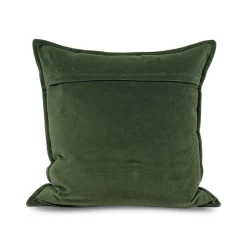 Cotton Velvet Pillow - Green
