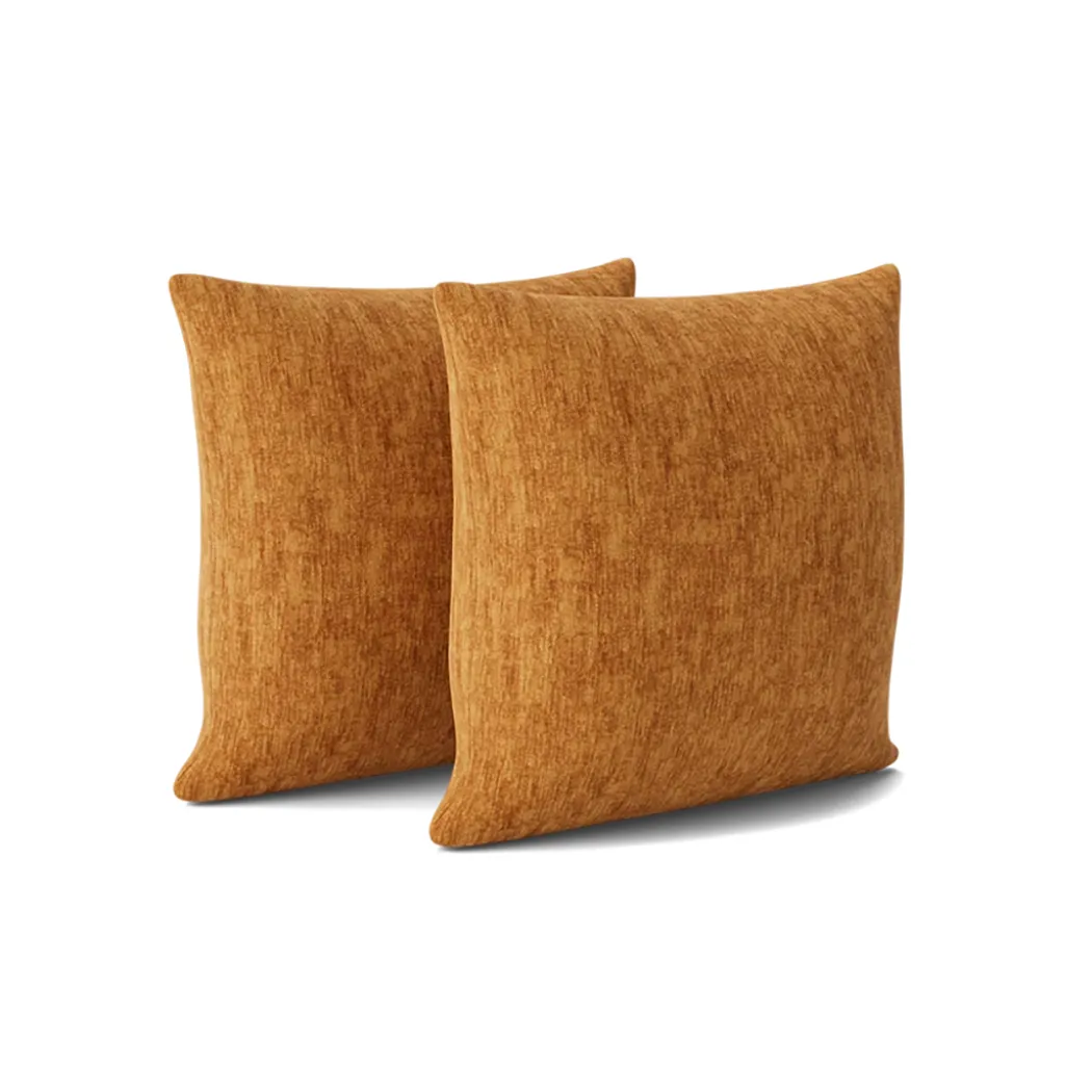 Crave Orange Accent Pillows (Set of 2)