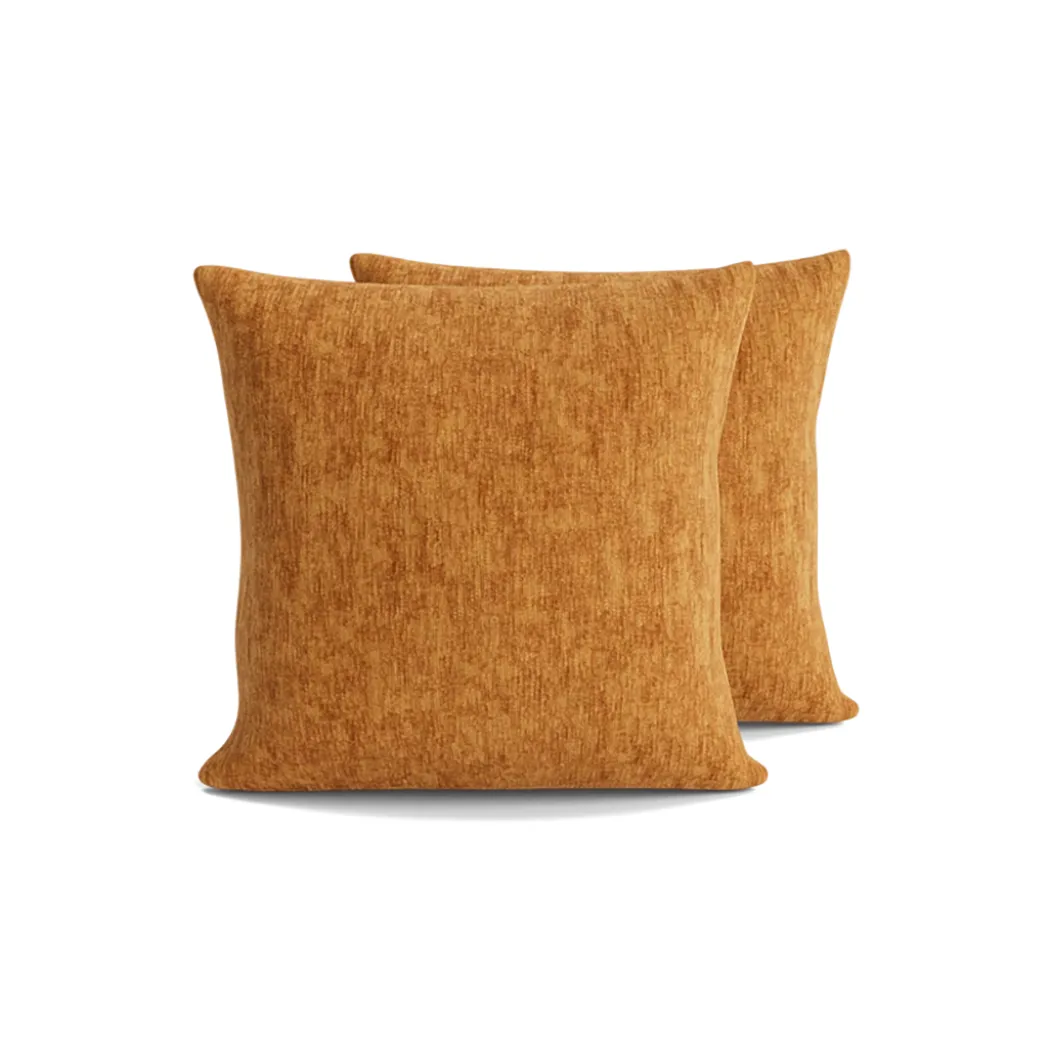 Crave Orange Accent Pillows (Set of 2)
