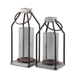 Diedrick Lanterns (Set of 2)