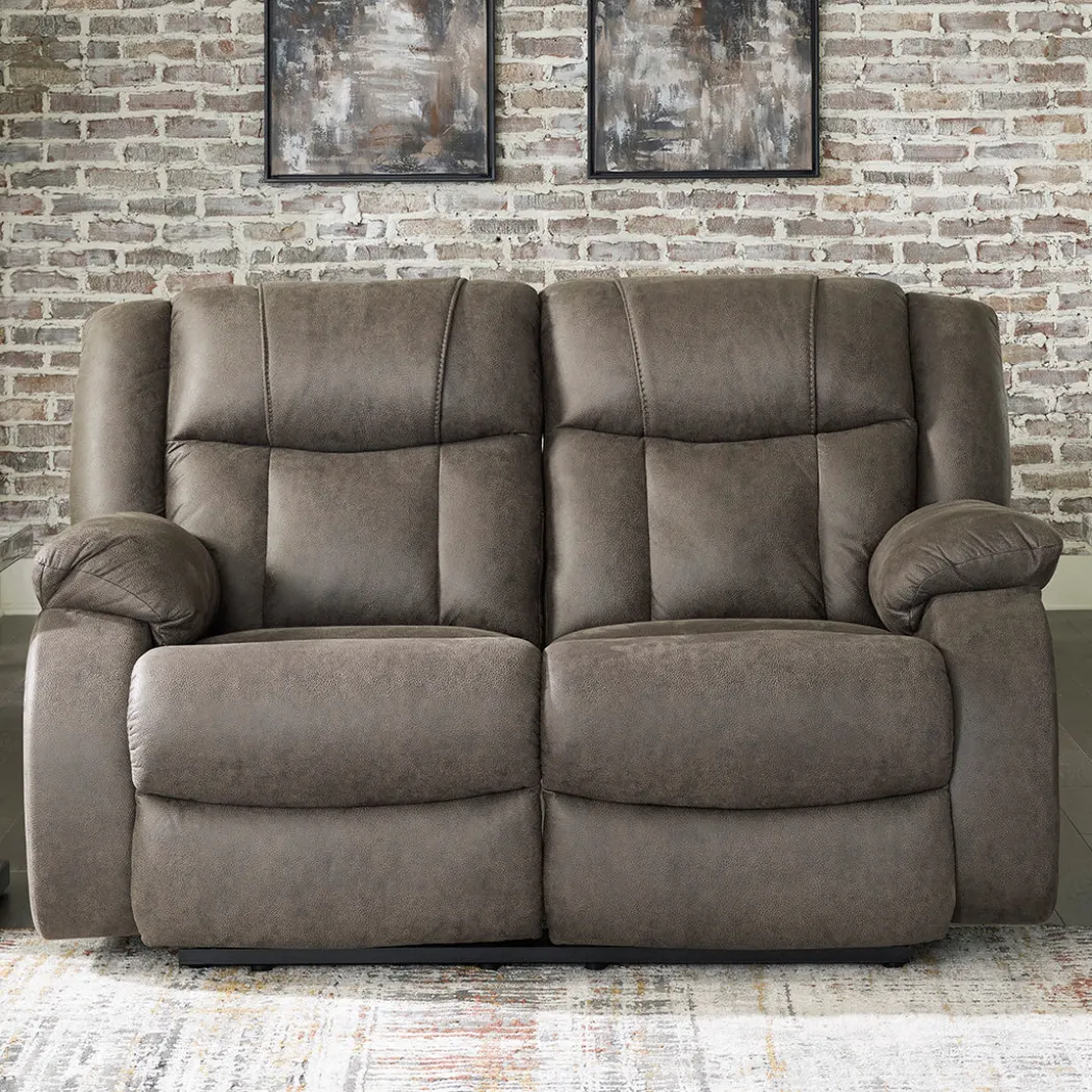 First Base Reclining Loveseat