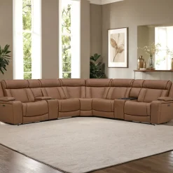 First Class Power Reclining Sectional