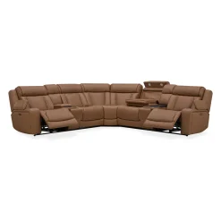First Class Power Reclining Sectional
