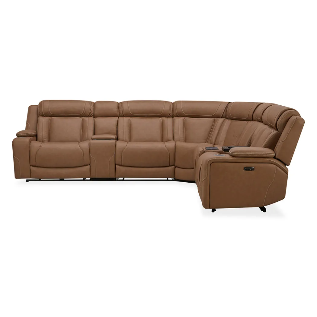First Class Power Reclining Sectional