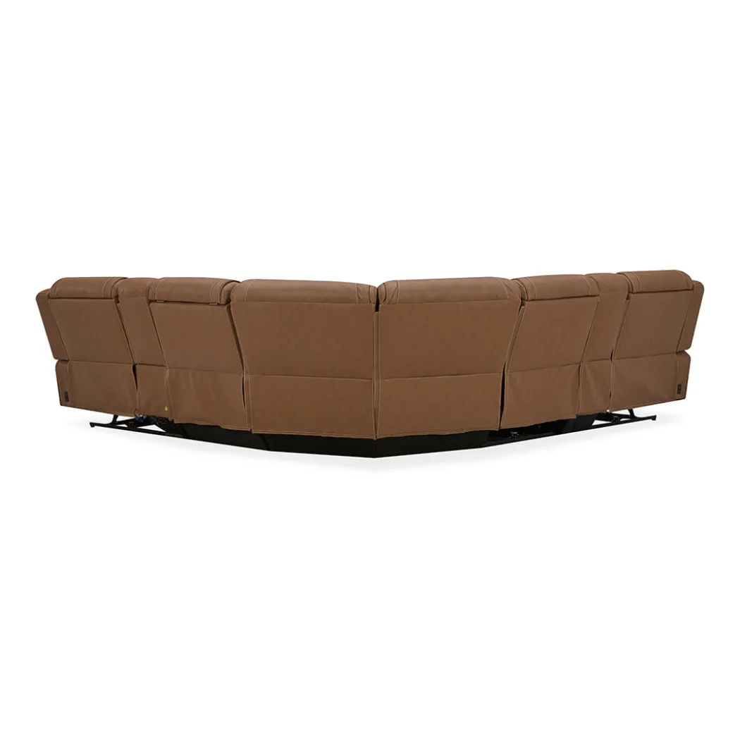 First Class Power Reclining Sectional