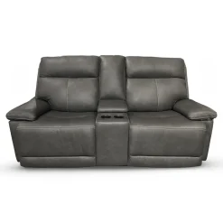 Fletcher Power Reclining Loveseat with Console