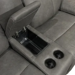 Fletcher Power Reclining Loveseat with Console