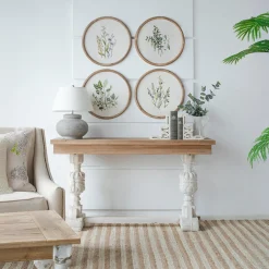 Flora Round Prints (Set of 4)