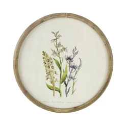 Flora Round Prints (Set of 4)