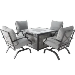 Franklin Gas Fire Pit Set (5pc)