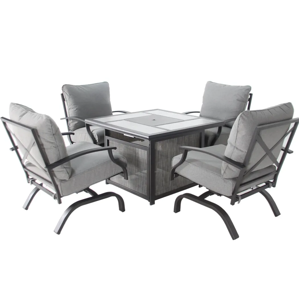 Franklin Gas Fire Pit Set (5pc)