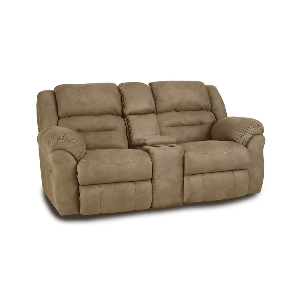 Gambler Reclining Loveseat with Console