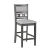 Gia Counter Height Chair - Grey