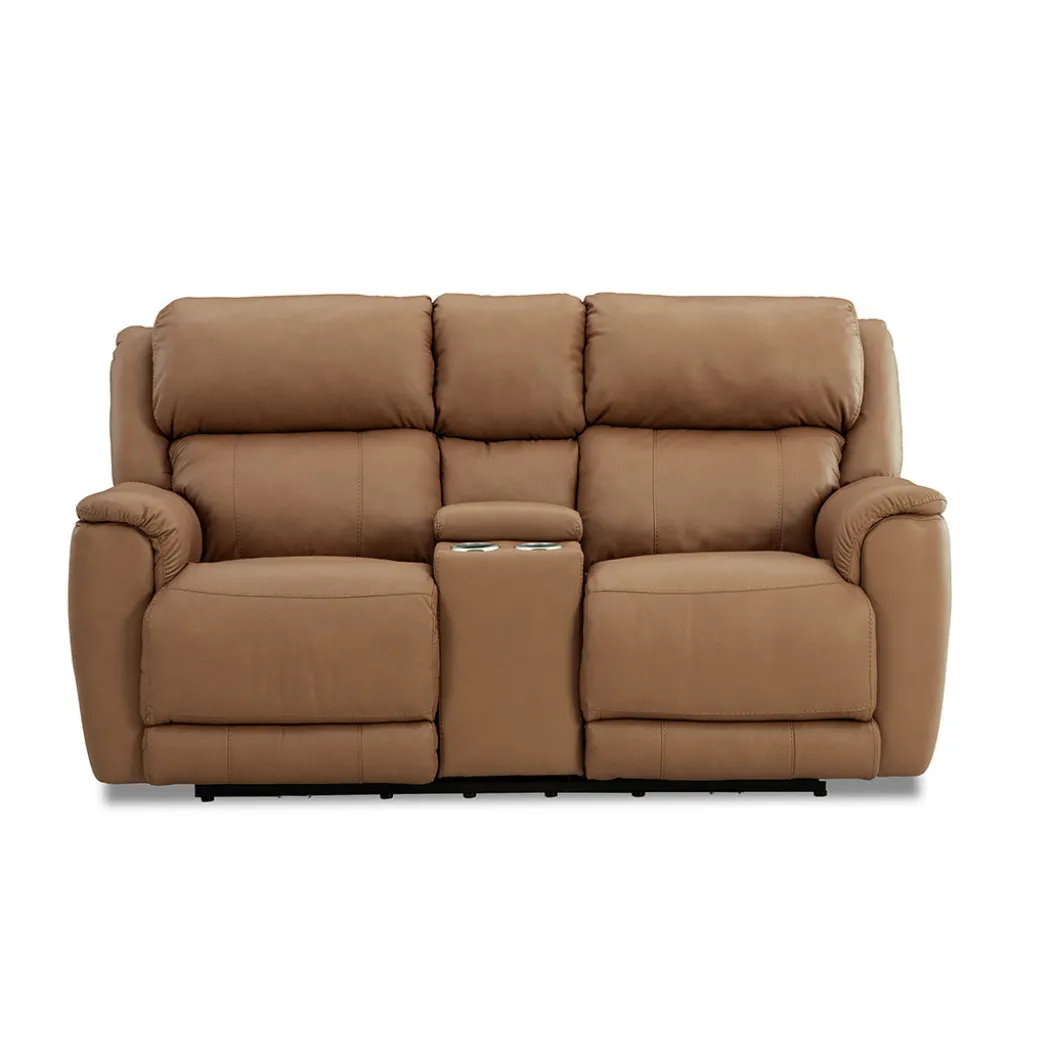 Grace Leather Zero-G Power Reclining Loveseat