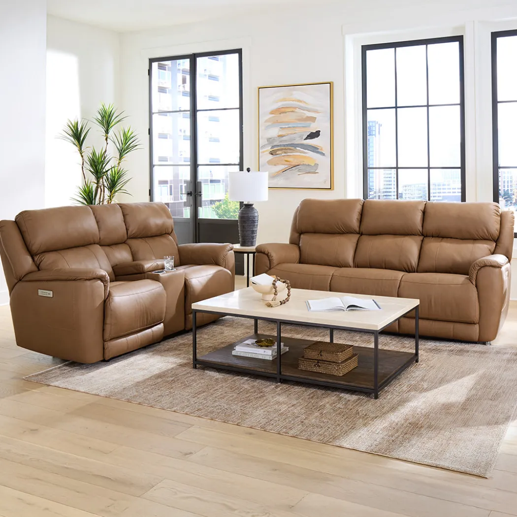 Grace Leather Zero-G Power Reclining Sofa