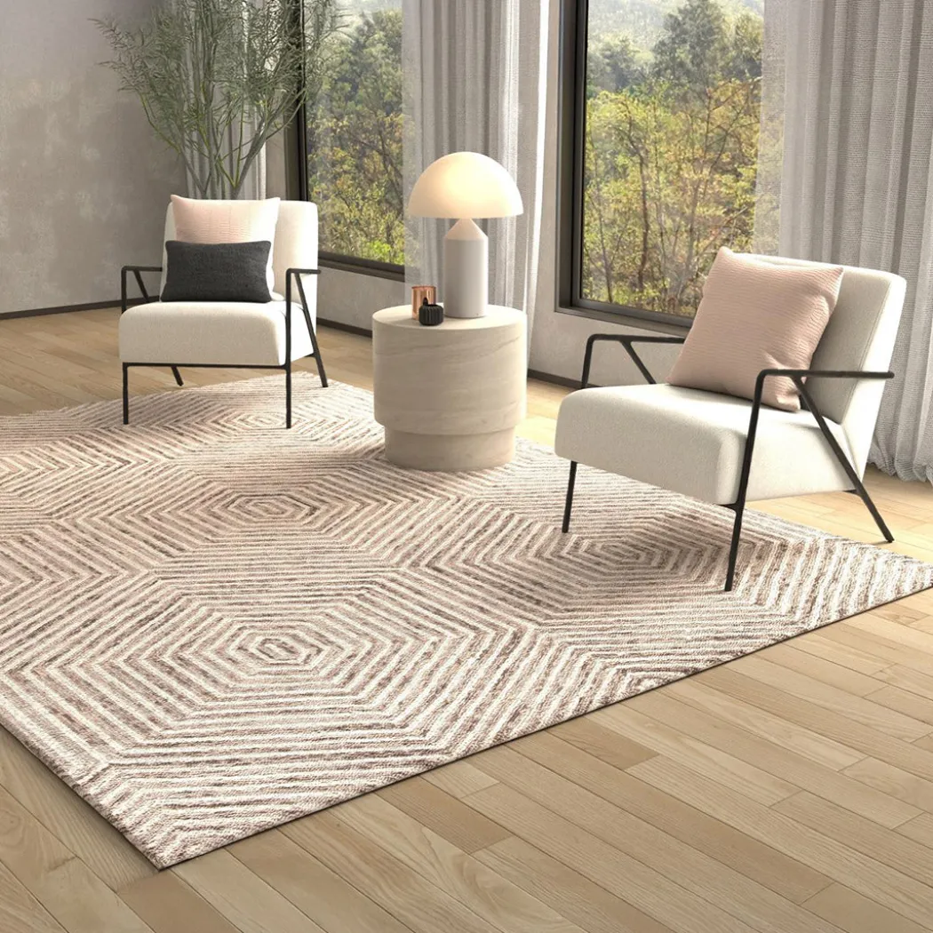 Gramercy Ivory Honeycomb