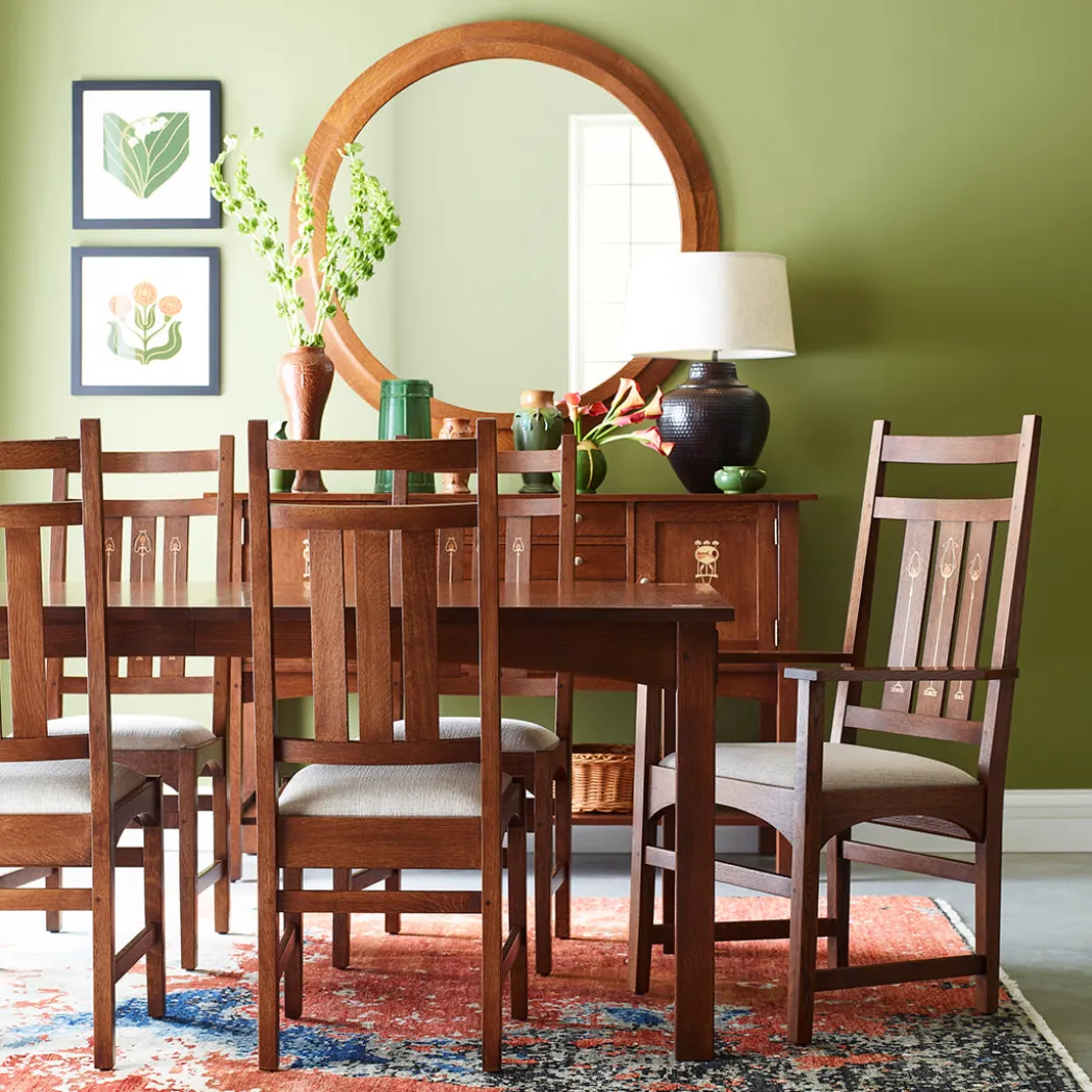 Harvey Ellis Dining Table with Leaves