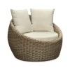 Huntington Outdoor Papasan Swivel Chair