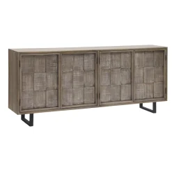 Ivory Bay Media Console - 78 Inches