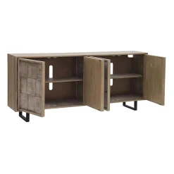Ivory Bay Media Console - 78 Inches