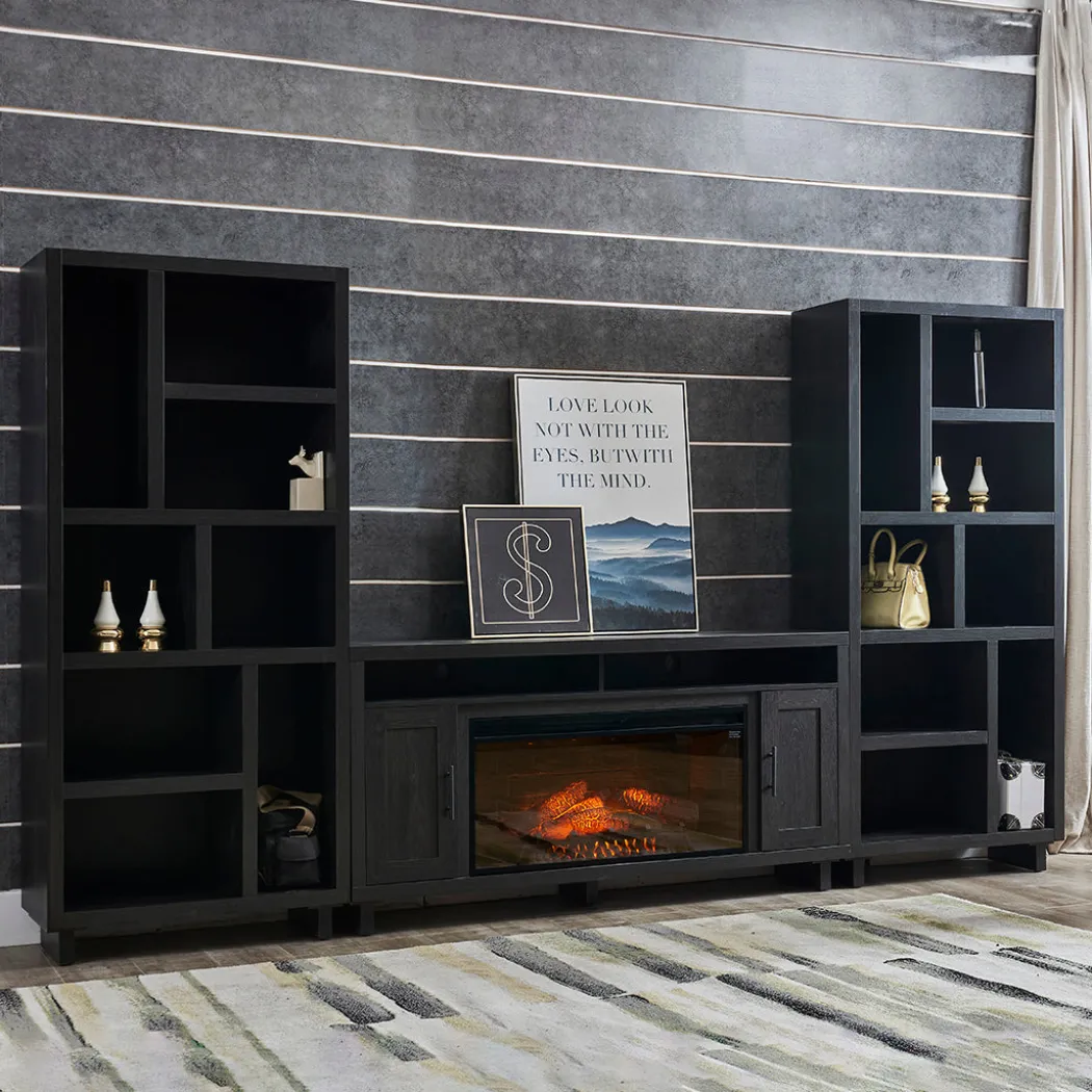 Kent Entertainment Center with Fireplace
