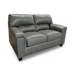 Lacey Leather Loveseat