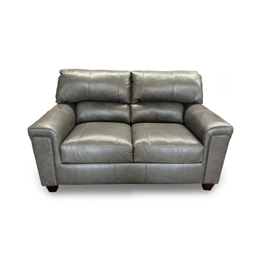 Lacey Leather Loveseat