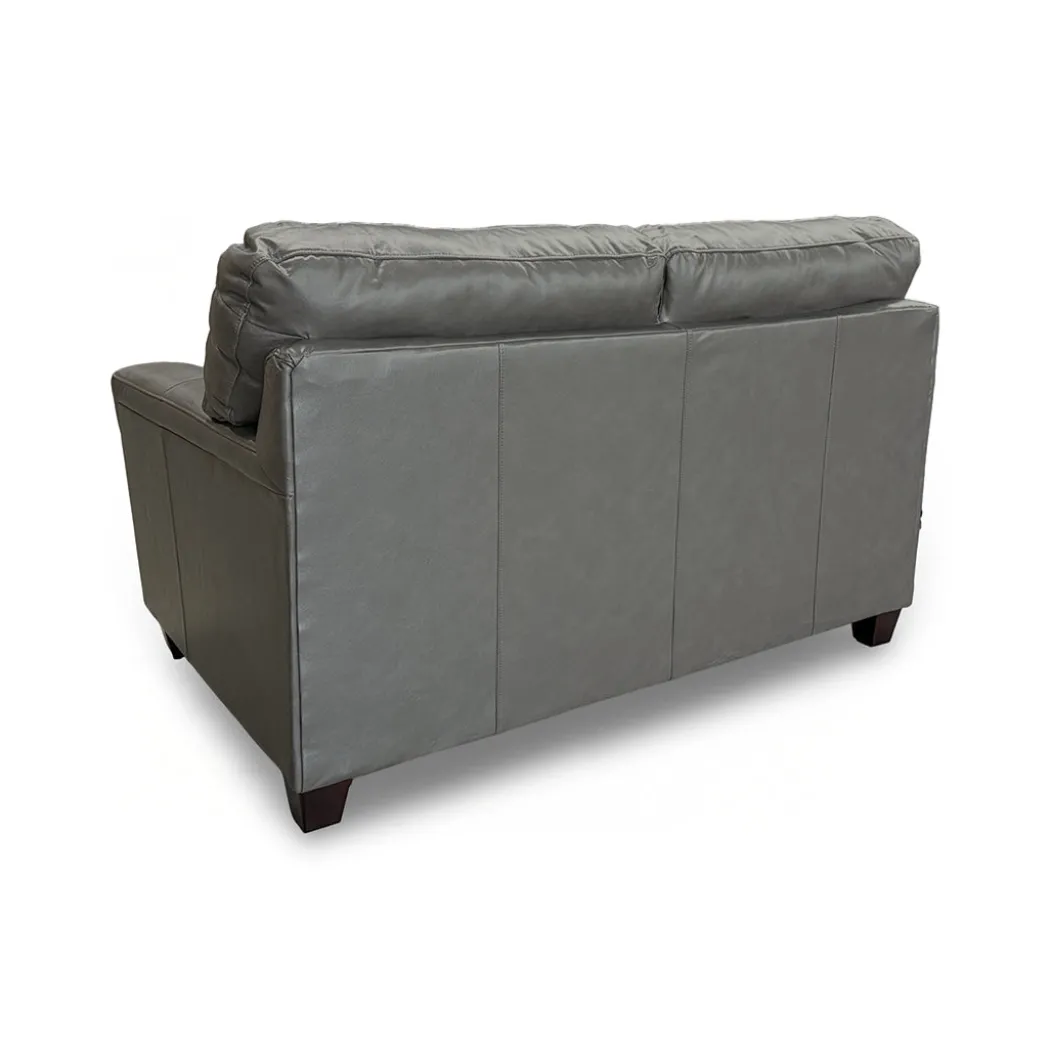 Lacey Leather Loveseat