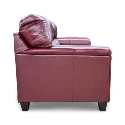 Lacey Leather Loveseat