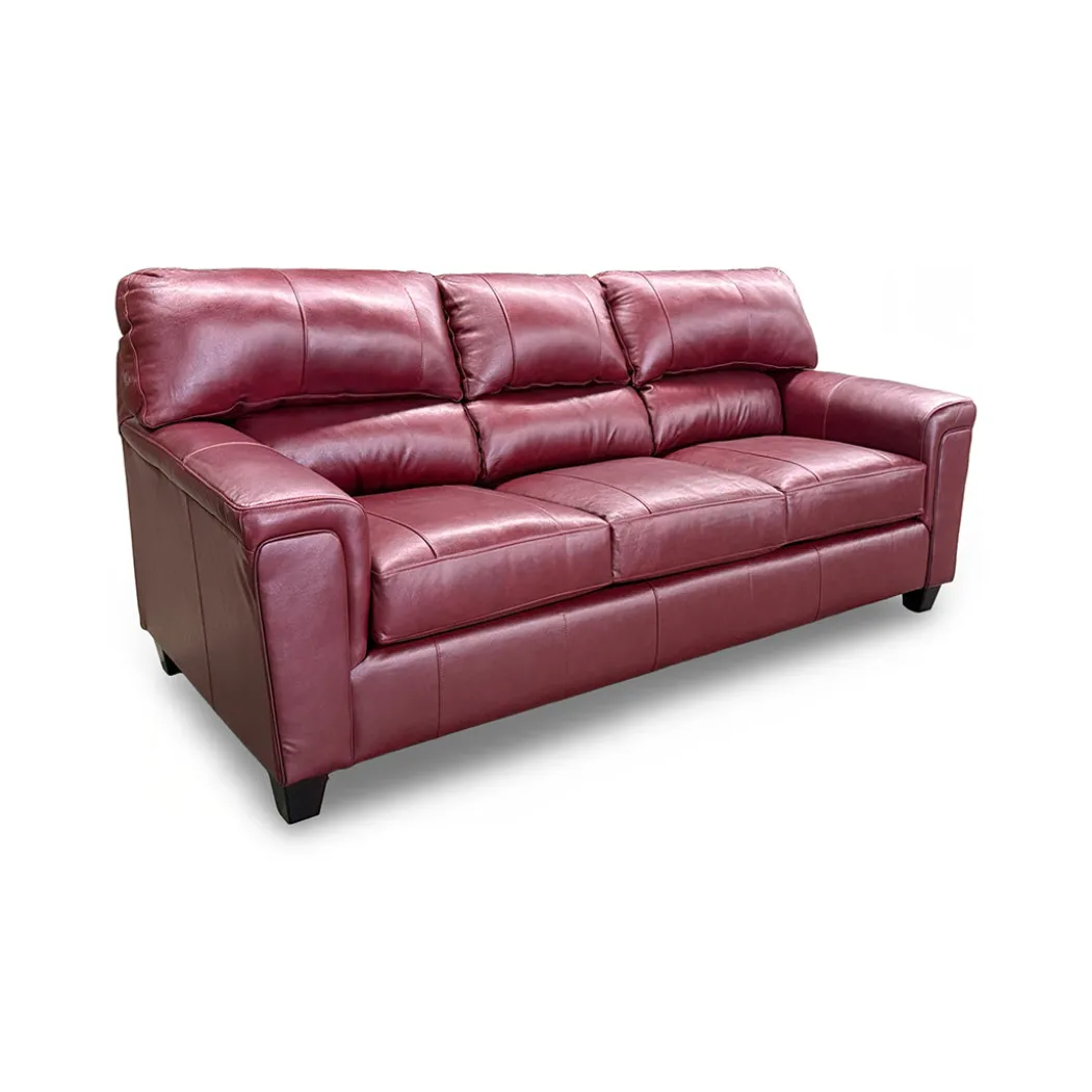 Lacey Leather Sofa