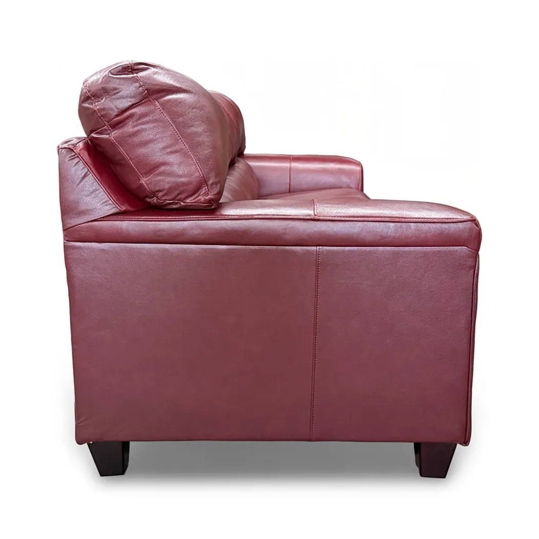 Lacey Leather Sofa