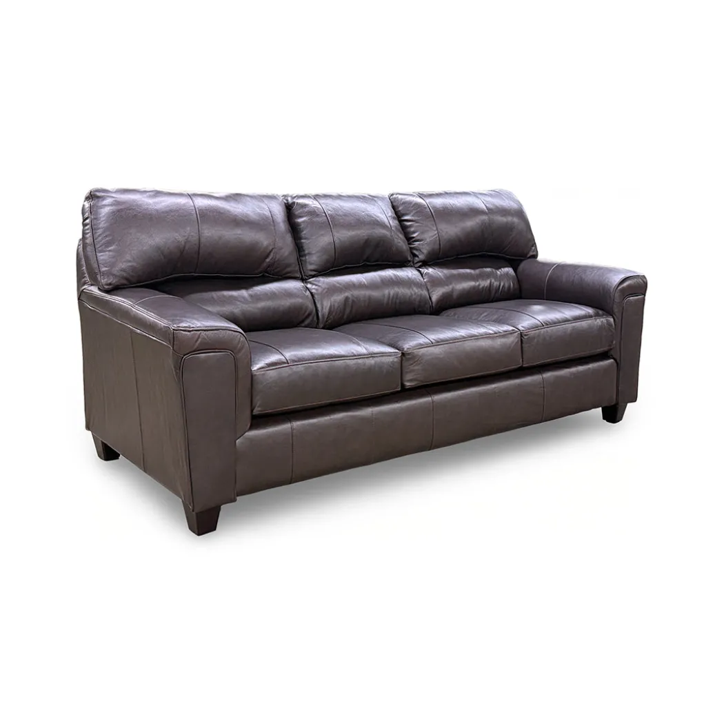 Lacey Leather Sofa