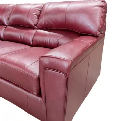 Lacey Leather Sofa and Loveseat