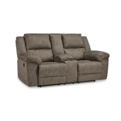 Laresview Reclining Loveseat with Console