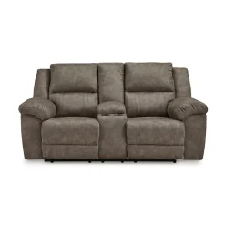 Laresview Reclining Loveseat with Console