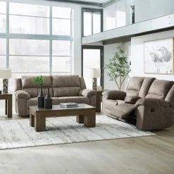 Laresview Reclining Loveseat with Console
