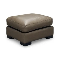 Layla Leather Ottoman