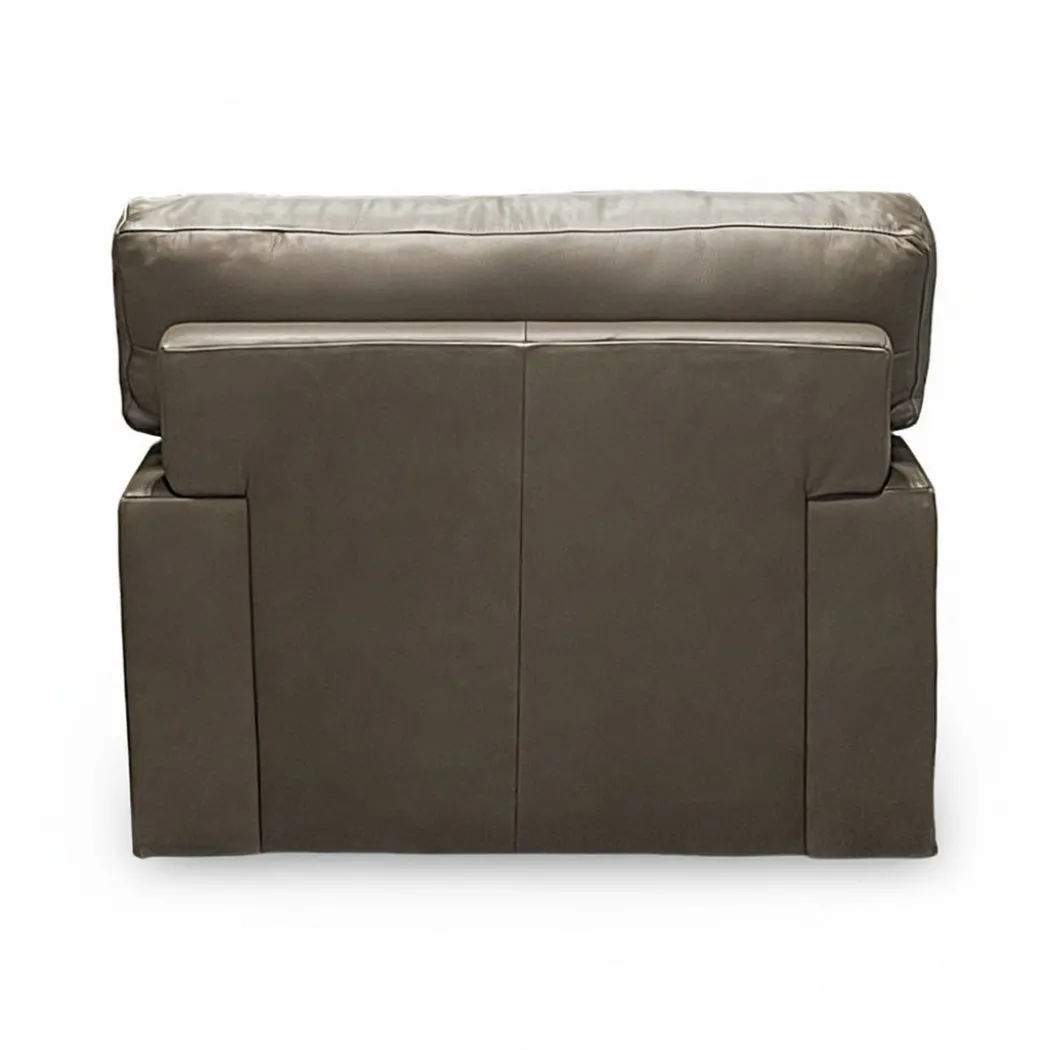 Layla Leather Swivel Chair
