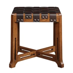 Little Treasures Leather Strap Stool