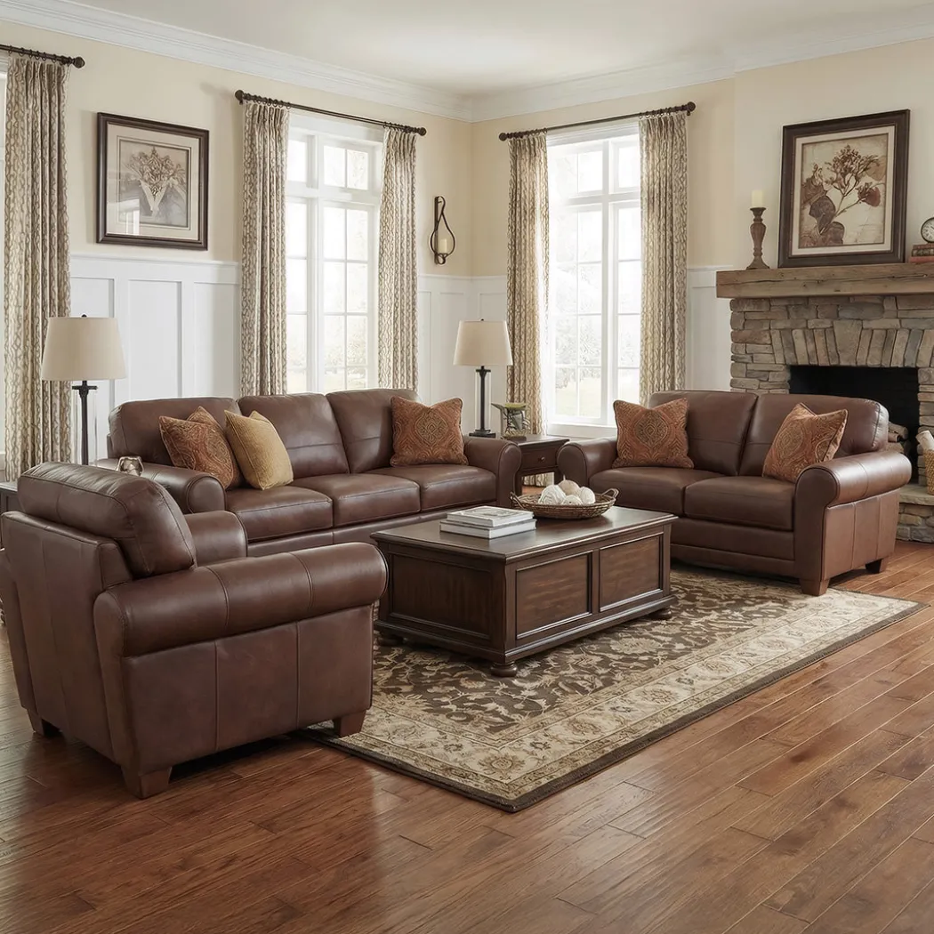 Livorno Leather Armchair