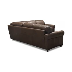 Livorno Leather Sectional I with Ottoman