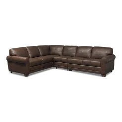 Livorno Leather Sectional II