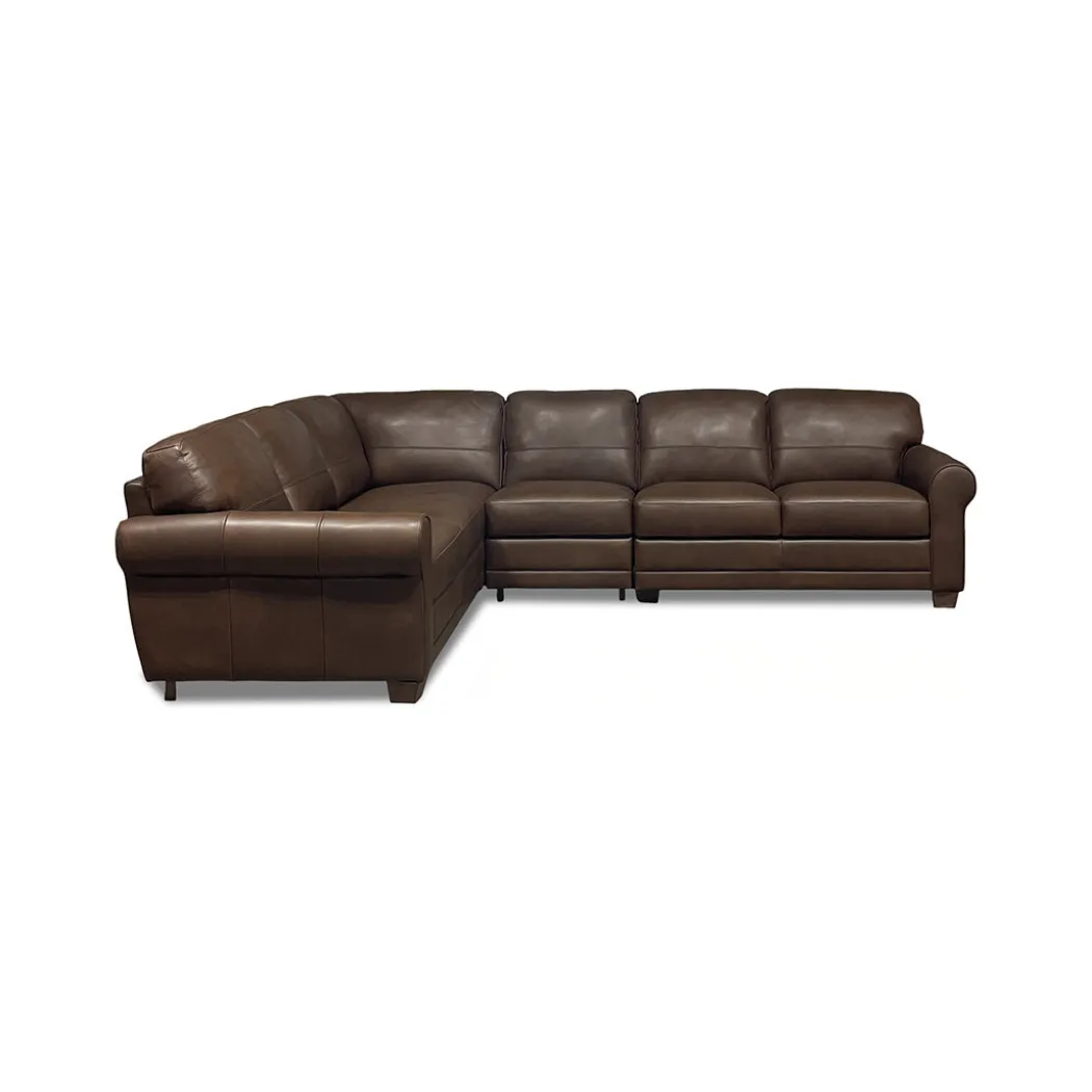 Livorno Leather Sectional II