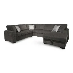 Lucy Pop Up Sectional with Storage Chaise