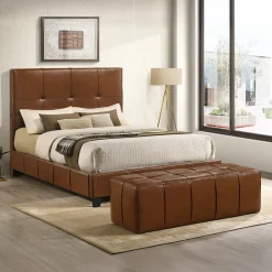 Luna Upholstered Bed - Queen
