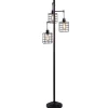 Madison Bronze Cage Chade Floor Lamp